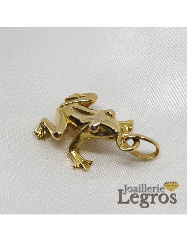 Pendentif Grenouille en or jaune ou or gris 18 carats l'achat 