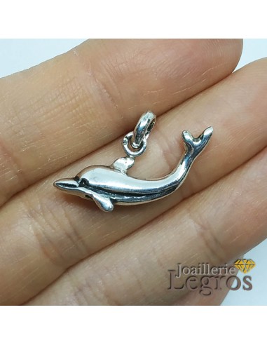 Pendentif Dauphin en argent 925 destockage