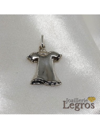 Pendentif petite robe en argent 925 pour bénéficier 