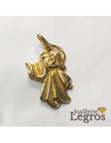 Pendentif Ange Bapteme Or Jaune 18 carats suggérées chez