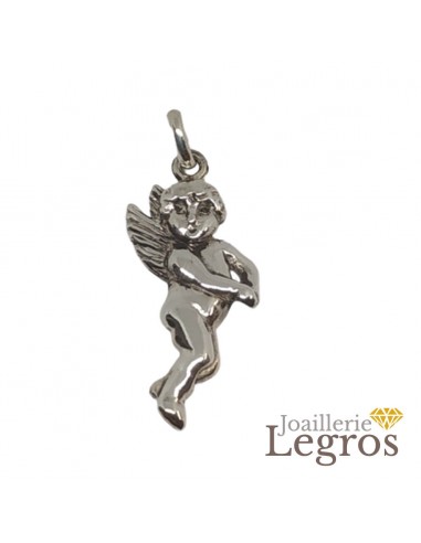 Pendentif Ange Bapteme Cherubin Argent 925 s'inspire de l'anatomie humaine