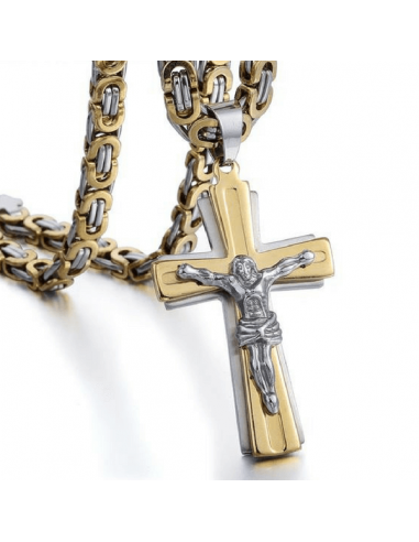 Collier Croix de Jésus outlet