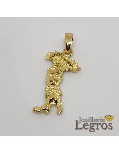 Pendentif Italie en or en relief basket pas cher