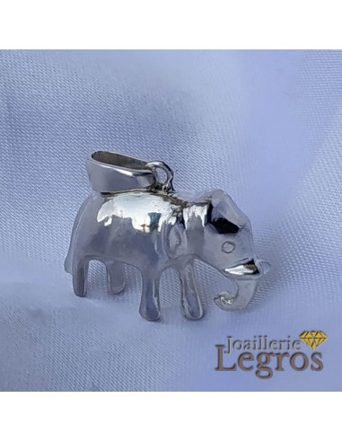 Pendentif éléphant en argent 925 2024