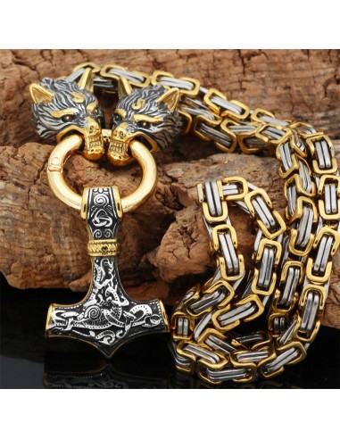 Collier du Marteau Viking Par le système avancé 