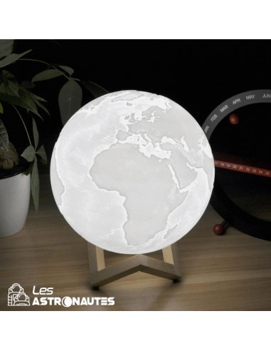 Lampe Planète Terre 3D outlet