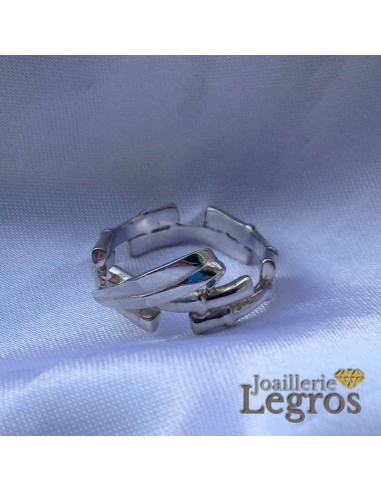 Bague joncs de bambou en argent 925 Vous souhaitez 