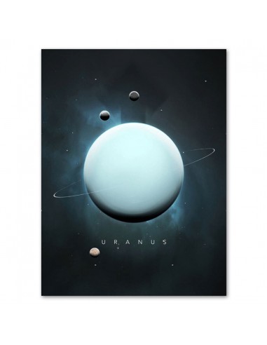 Poster Planète Uranus pas cher 