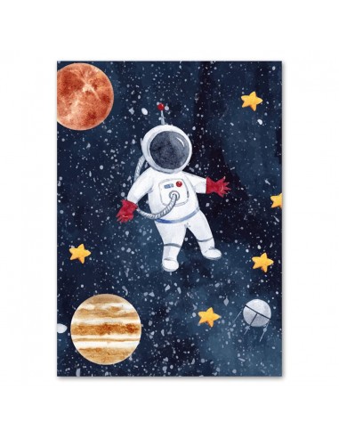 Affiche Enfant Petit Astronaute solde