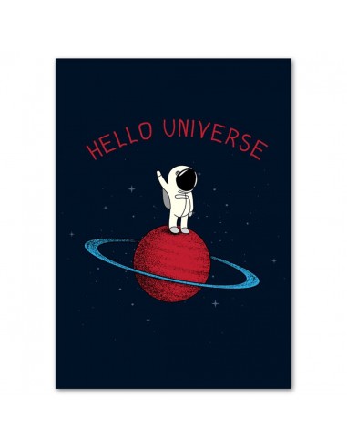 Affiche Enfant Hello Universe de l' environnement