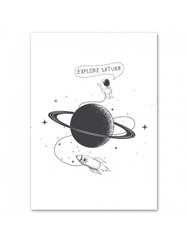 Affiche Enfant Saturne l'achat 