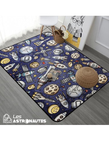 Tapis Rectangulaire Astéroïdes et Satellites basket pas cher