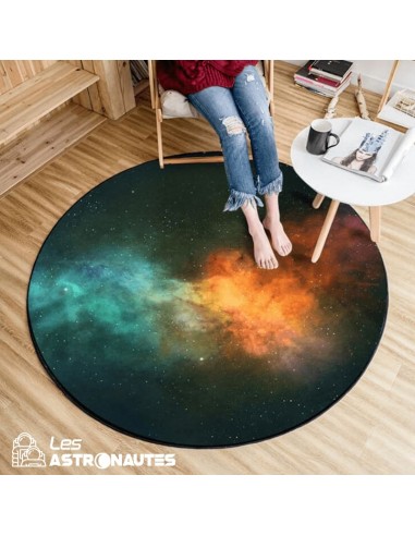 Tapis Rond Nébuleuse Véritable concentré