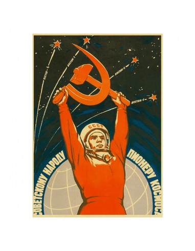 Affiche de Propagande Russie URSS Le MVP de beaucoup