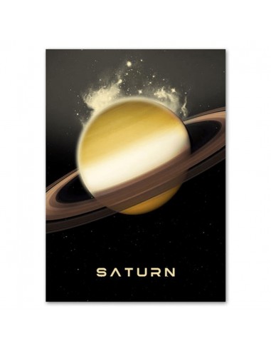 Affiche Planète Saturne Profitez des Offres !