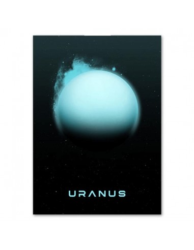 Affiche Planète Uranus destockage