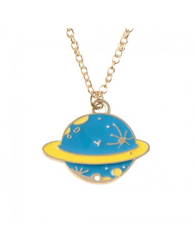 Collier Petite Planète Bleue Paris Déstockage Promo