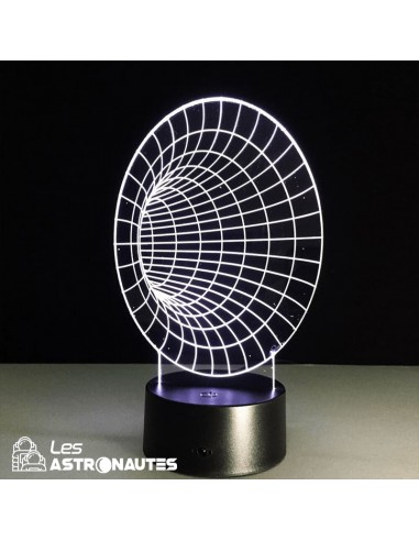 Lampe 3D Tunnel Spatial pas cher