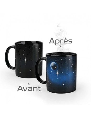 Mug Espace qui change de couleur Economisez 