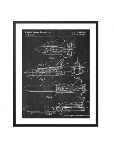 Poster Scientifique Navette Spatiale les ligaments