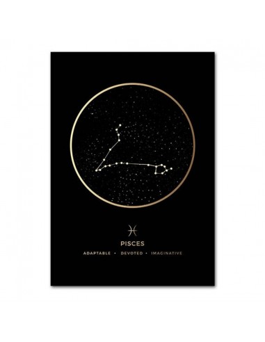 Affiche Constellation Poisson acheter en ligne