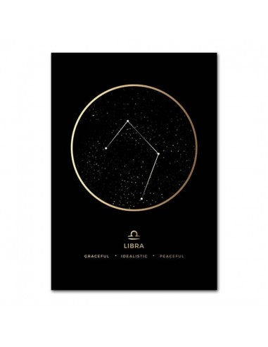 Affiche Constellation Balance JUSQU'A -70%! 