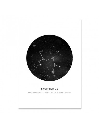 Poster Constellation Sagittaire votre restaurant rapide dans 