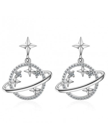 Boucles d'Oreilles Saturne votre