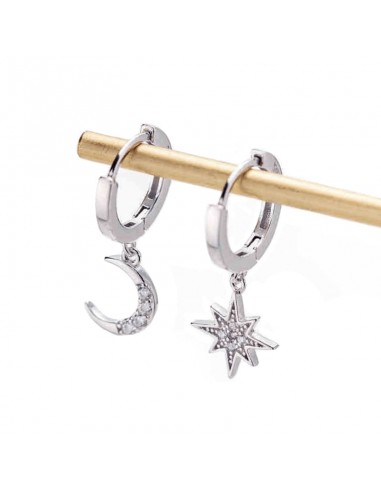 Boucles d'Oreilles Lune et Soleil Le MVP de beaucoup