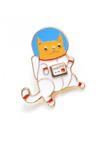 Pin's Chat Astronaute chez Cornerstreet bien 