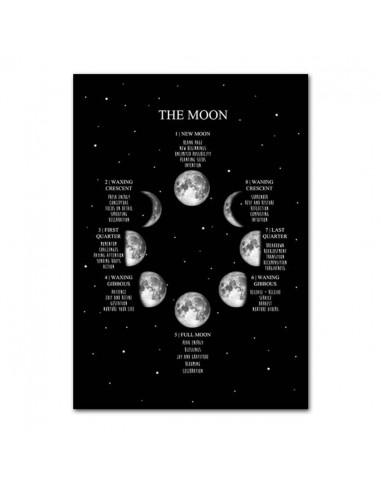 Poster Phases de la Lune sur le site 