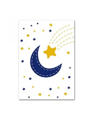 Poster Enfant Croissant de Lune soldes