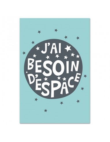 Affiche Enfant Besoin d'Espace la colonne vertébrale