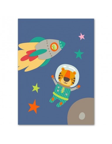 Poster Bébé Tigre Astronaute shop