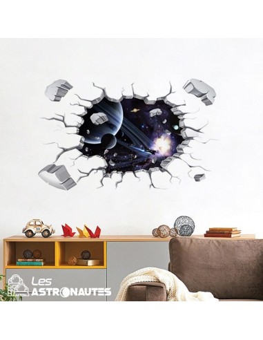 Sticker Mural Explosion Cosmique la livraison gratuite