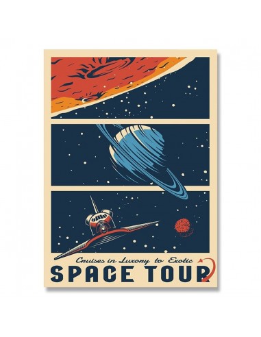 Poster Vintage Exploration Spatiale Jusqu'à 80% De Réduction