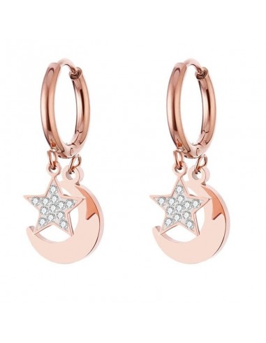 Boucles d'Oreilles Lune les muscles