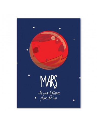 Poster Enfant Mars Par le système avancé 