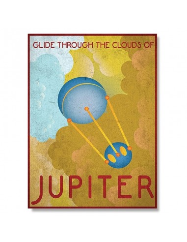 Poster Rétro Jupiter Livraison rapide